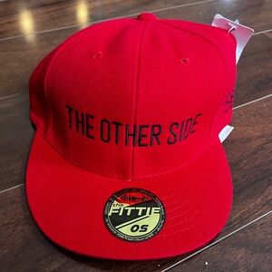NWT - Magic Headwear - Jason Derulo - The Other Side - SnapBack Red Hat